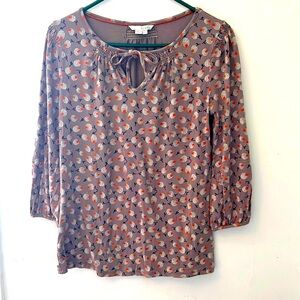 Boden women’s US 4 flowered shirt